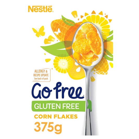Nestlé Go Free Gluten Free Cornflakes Breakfast Cereal 375g by NESTLE