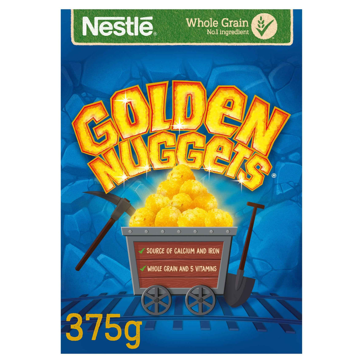 Nestlé GOLDEN NUGGETS Breakfast Cereal 375g UK
