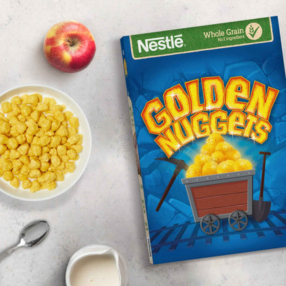 Nestlé GOLDEN NUGGETS Breakfast Cereal 375g UK