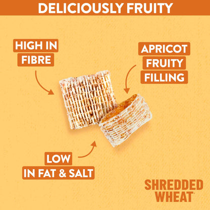 Nestlé Shredded Wheat Bitesize Apricot Breakfast Cereal 450g by Nestle