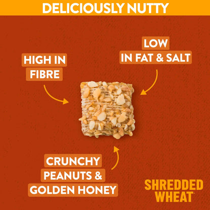 Nestlé SHREDDED WHEAT Bitesize Honey & Nut Breakfast Cereal 500g UK