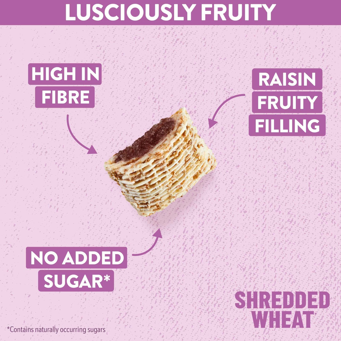 Nestlé Shredded Wheat Bitesize Raisin Breakfast Cereal 450g by Nestle