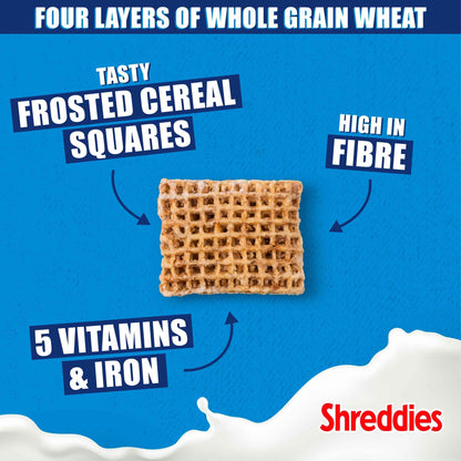 Nestlé SHREDDIES Frosted Malted Wheats (600g)