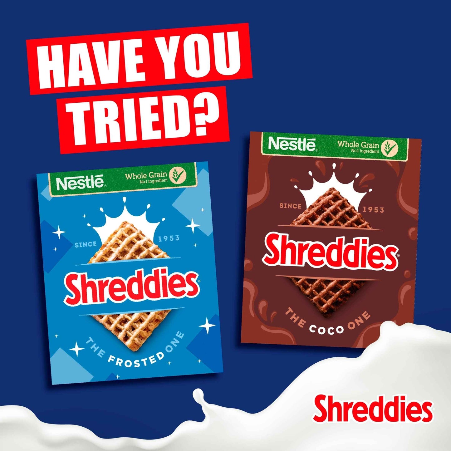 Nestlé SHREDDIES Original Malted Wheats Breakfast Cereal 1.1kg UK
