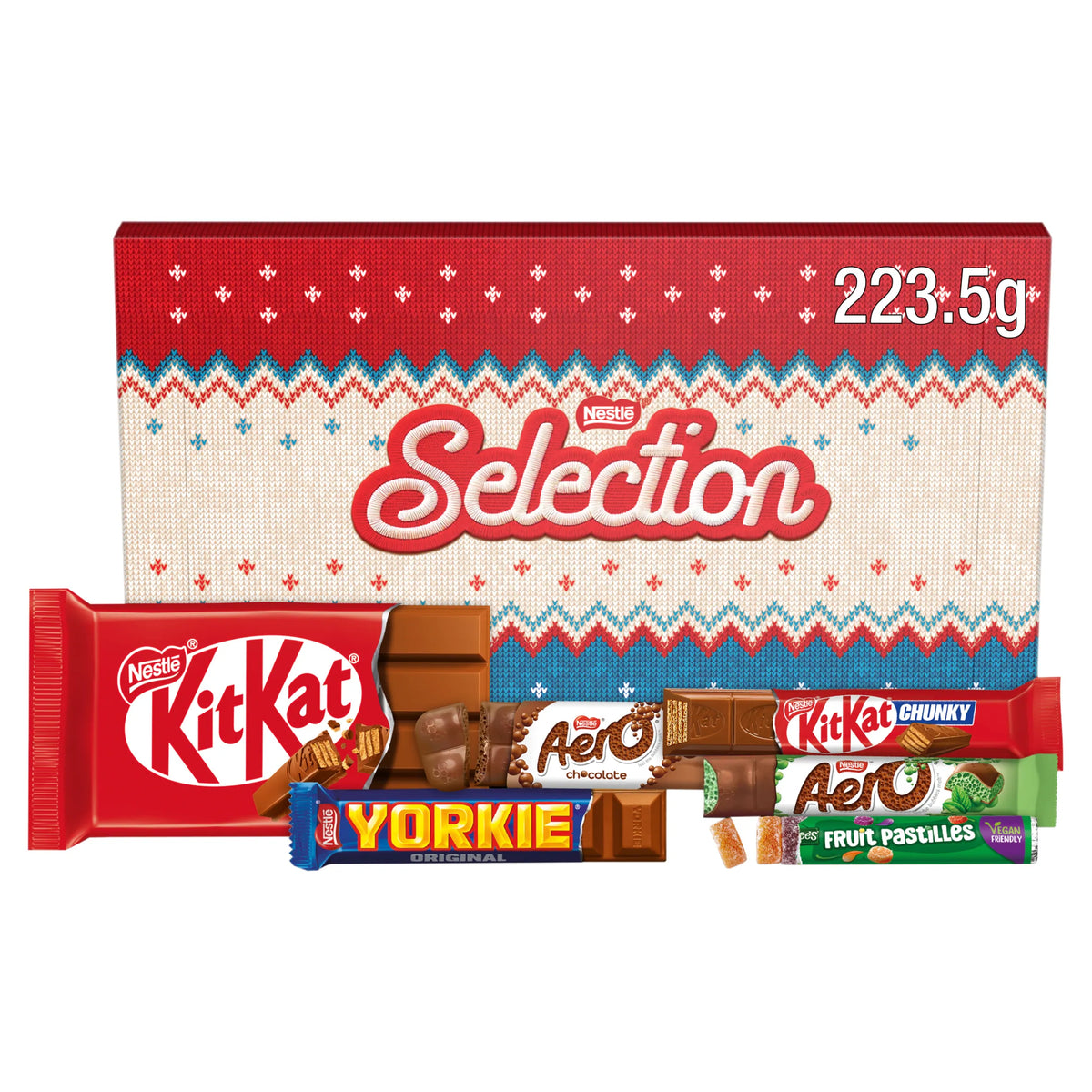 Chocolate Christmas Selection Box by Nestle at The British Vault