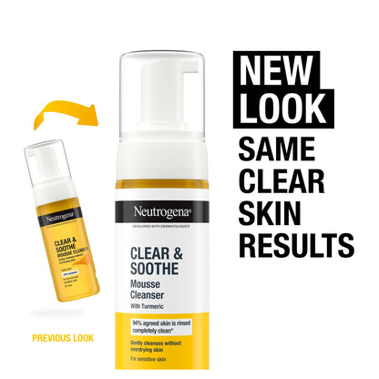Clear & Soothe Mousse Cleanser by NEUTROGENA