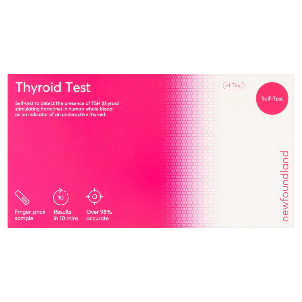 Thyroid Test Self-test Kit by NEWFOUNDLAND