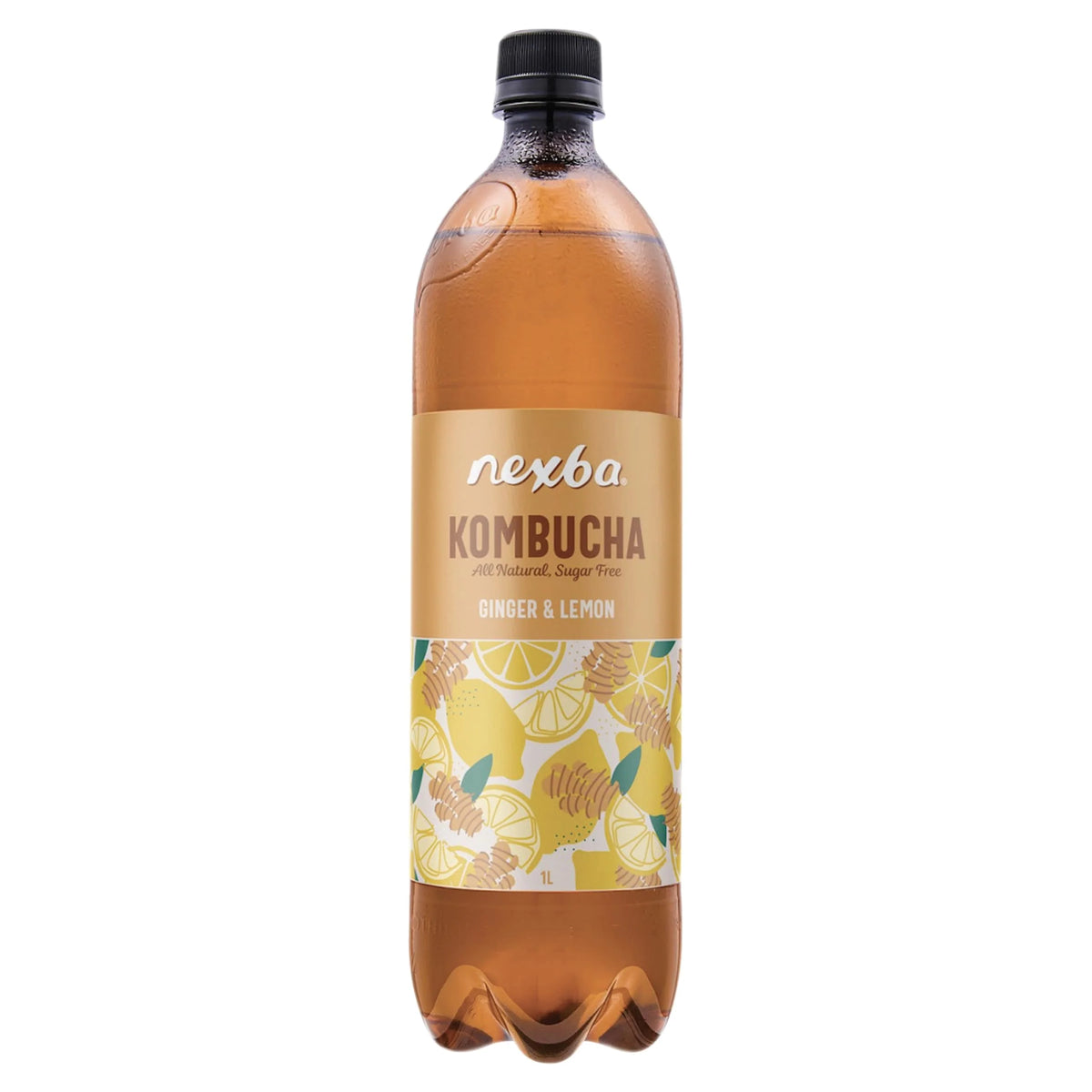 Kombucha Ginger & Lemon 1 Litre by NEXBA