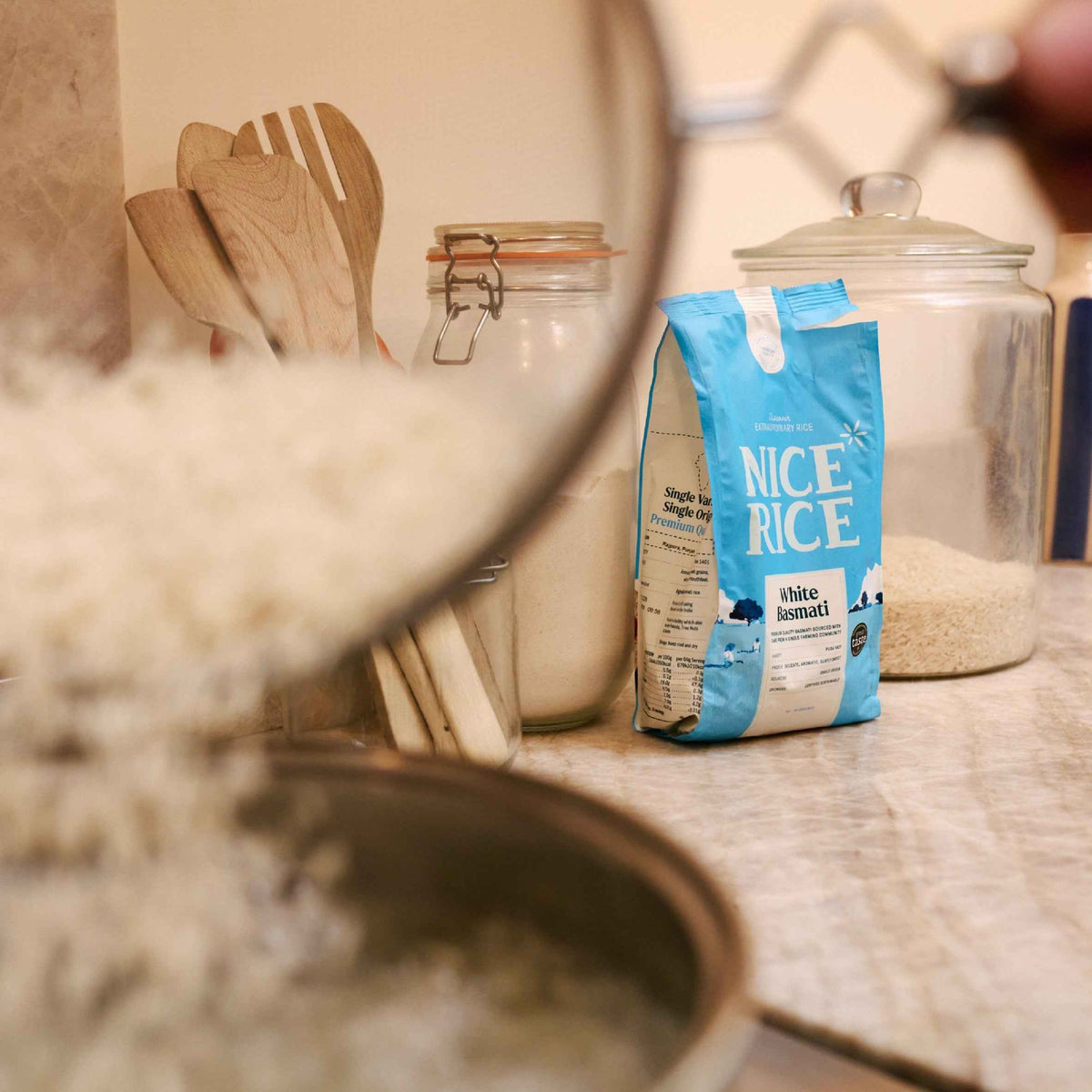 White Basmati 500g by NICE RICE