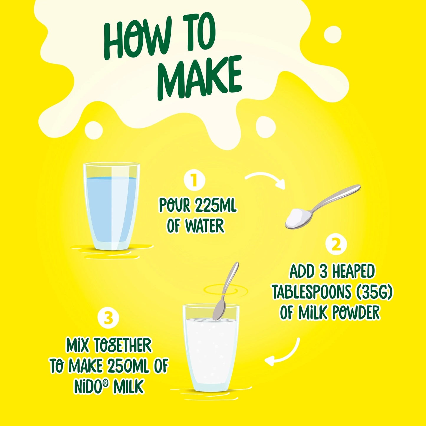 Nido Instant Full Cream Milk Powder 400g by Nestle