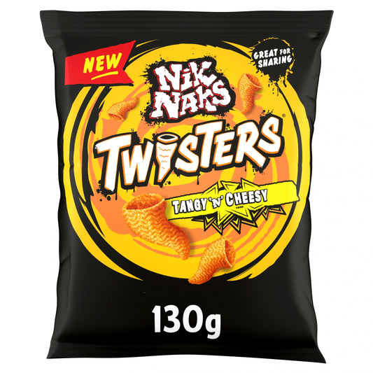 Twisters Tangy 'n' Cheesy Sharing by NIK NAKS at The British Vault