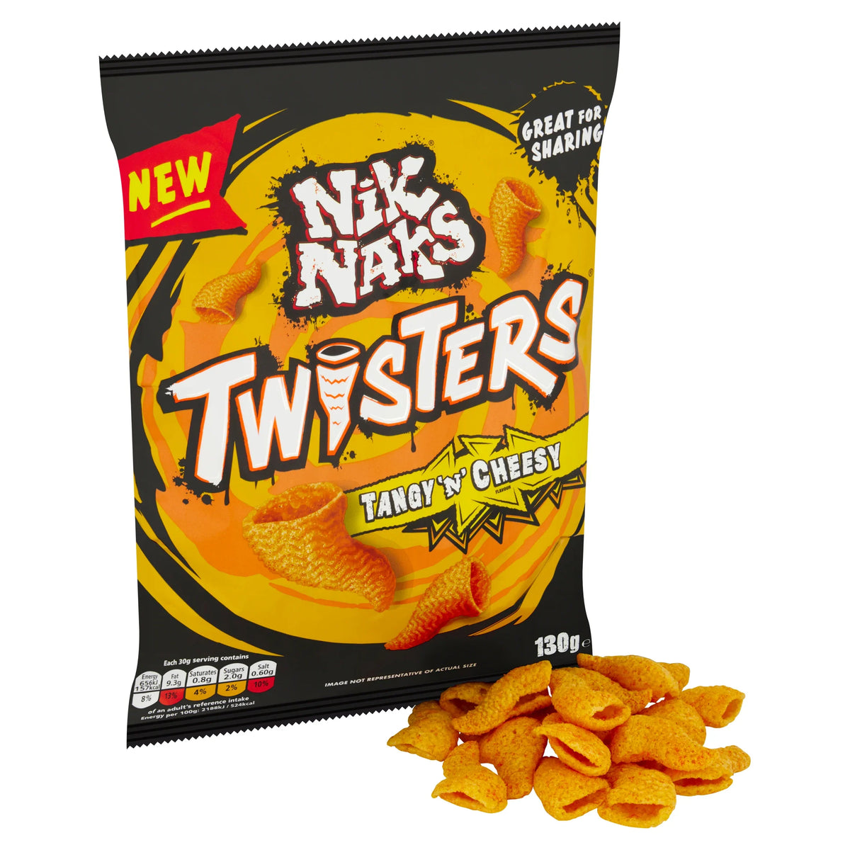 Twisters Tangy 'n' Cheesy Sharing by NIK NAKS at The British Vault