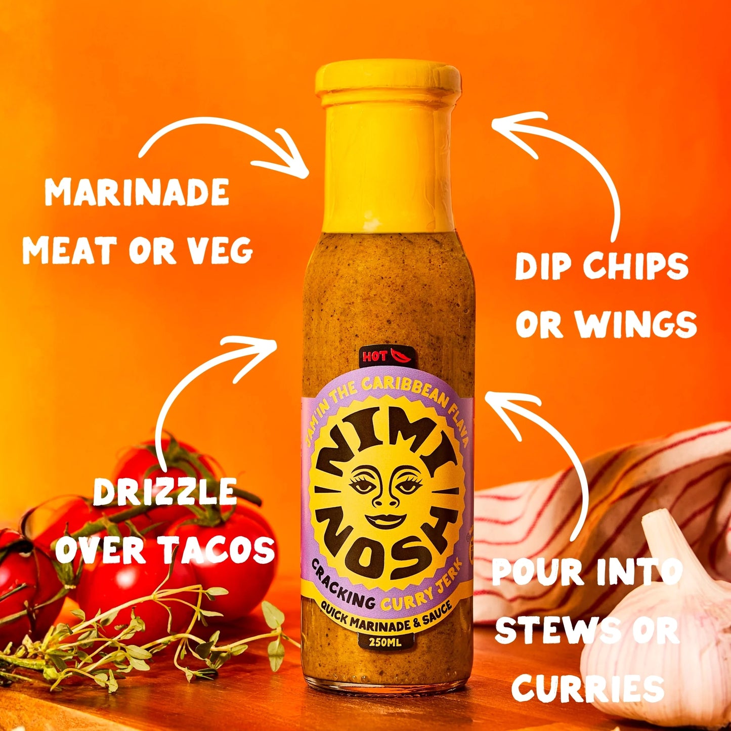 Nimi Nosh Cracking Curry Jerk Quick Marinade by NIMI & NOSH