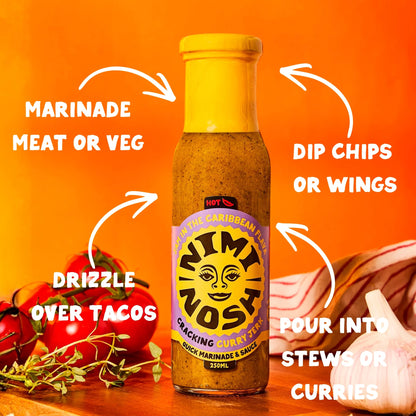 Nimi Nosh Cracking Curry Jerk Quick Marinade by NIMI & NOSH
