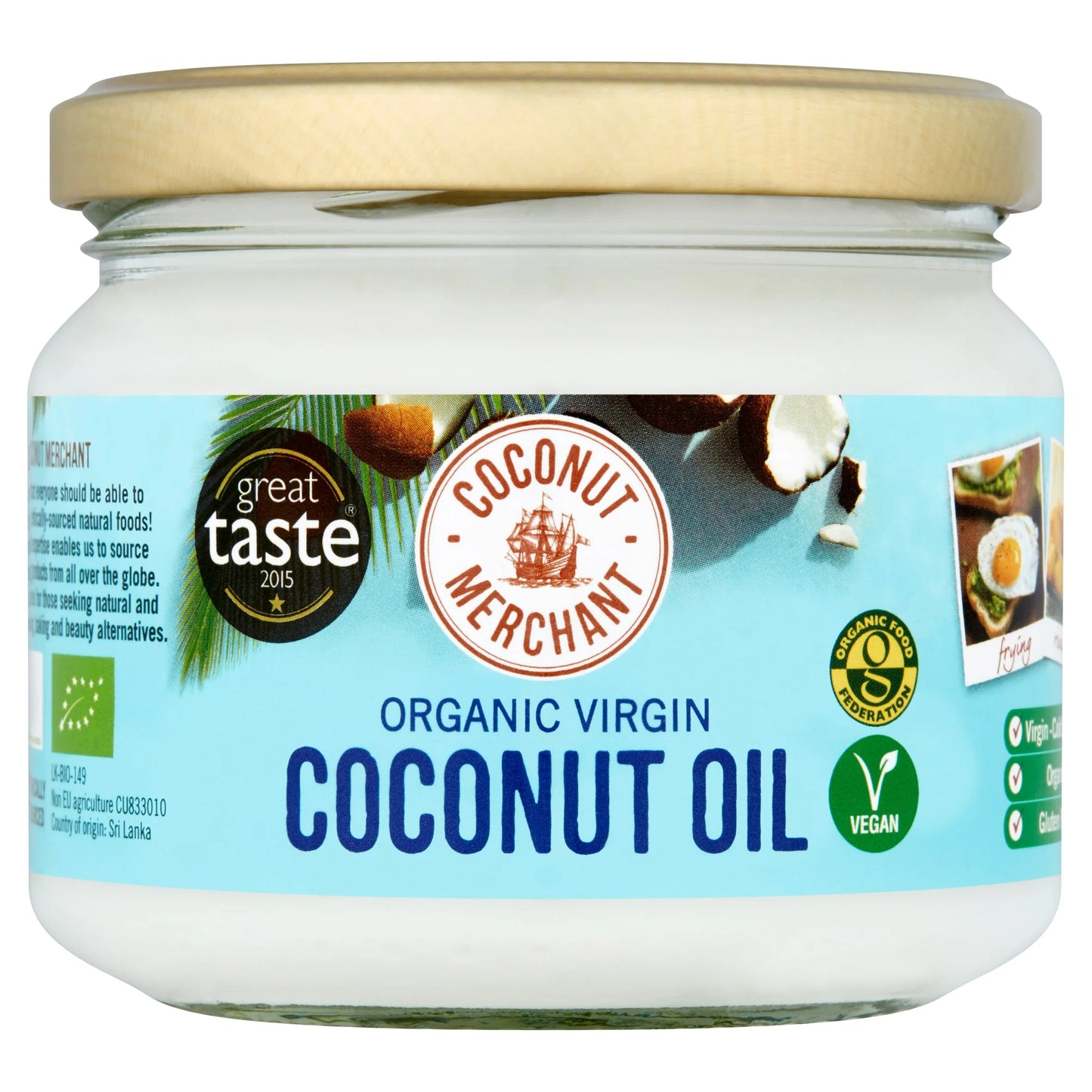 Merchant Organic Coconut Oil 280ml by NIRU