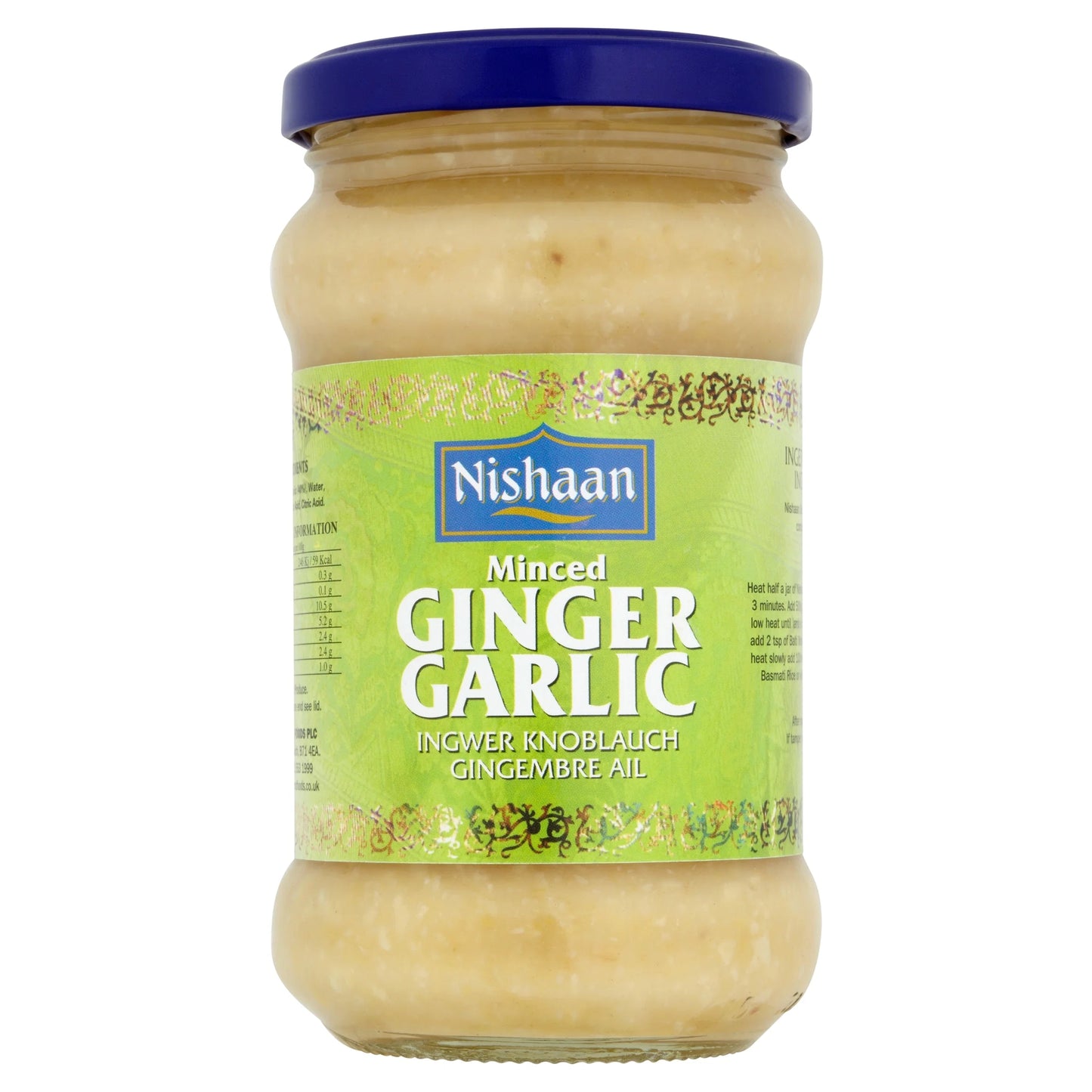 Ginger Garlic Paste 283g by NISHAAN