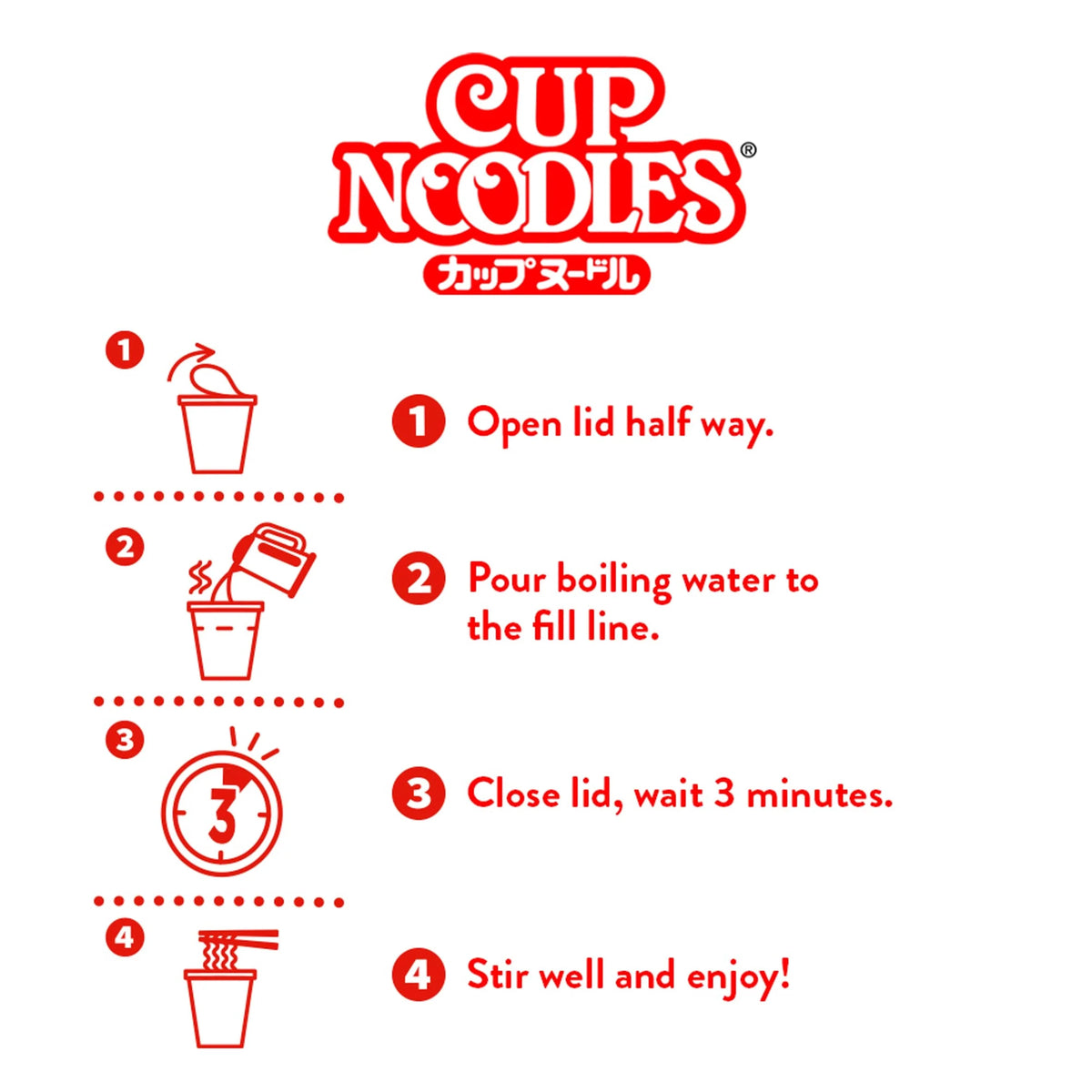 Cup Noodles Instant Ramen Pot Japanese by NISSIN