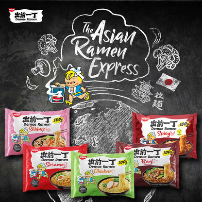Demae Ramen Chicken Noodles 100g by NISSIN