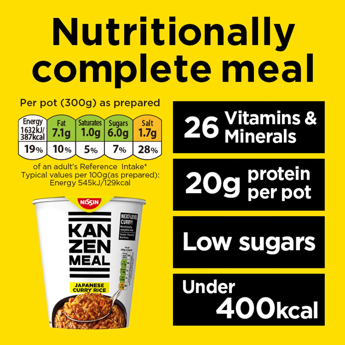 Kanzen Meal Japanese Curry by NISSIN