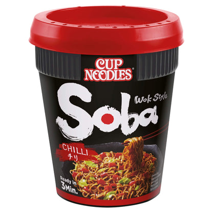 Soba Chilli Instant Noodles 92g by NISSIN