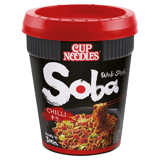 Soba Chilli Instant Noodles 92g by NISSIN