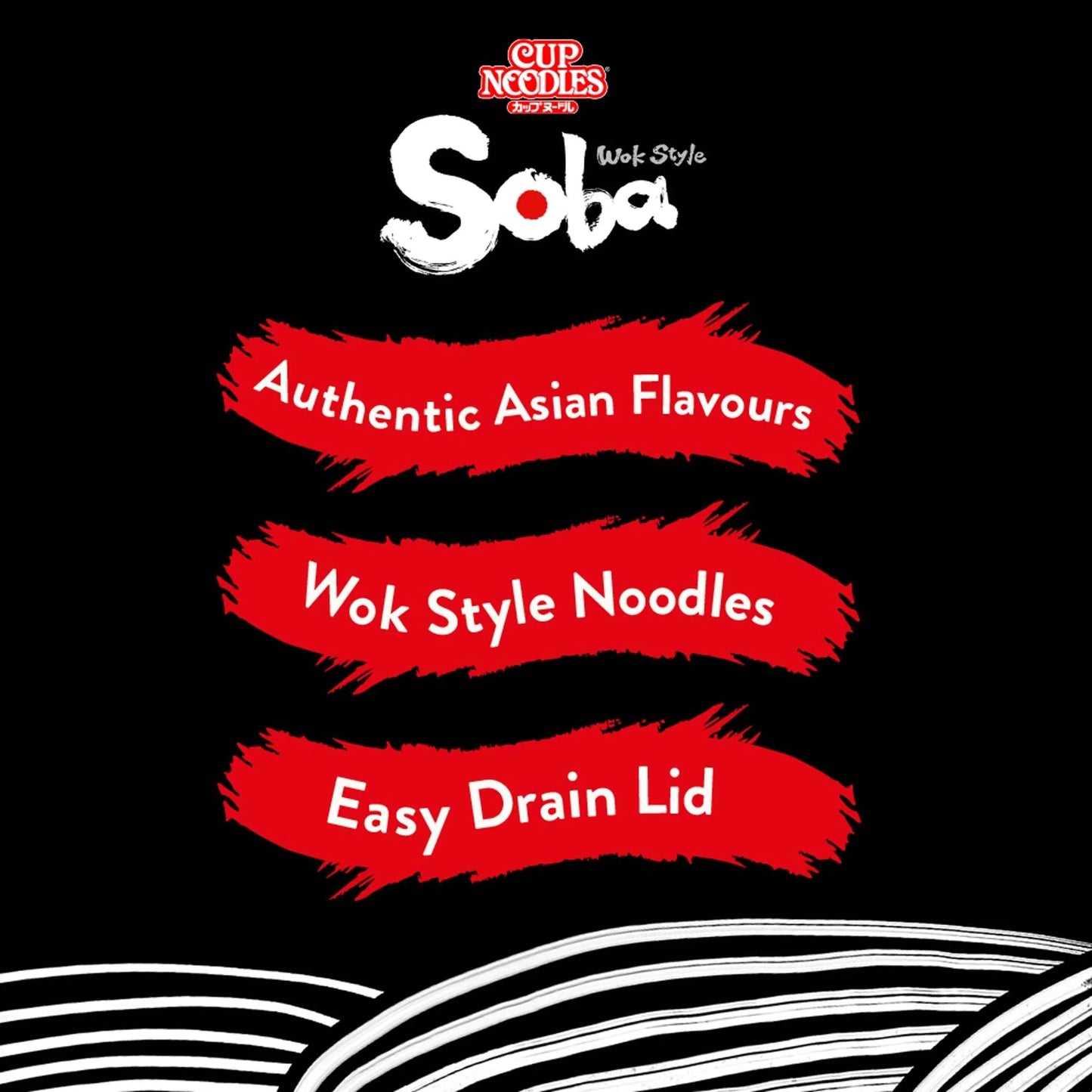 Soba Classic Instant Noodles 90g by NISSIN