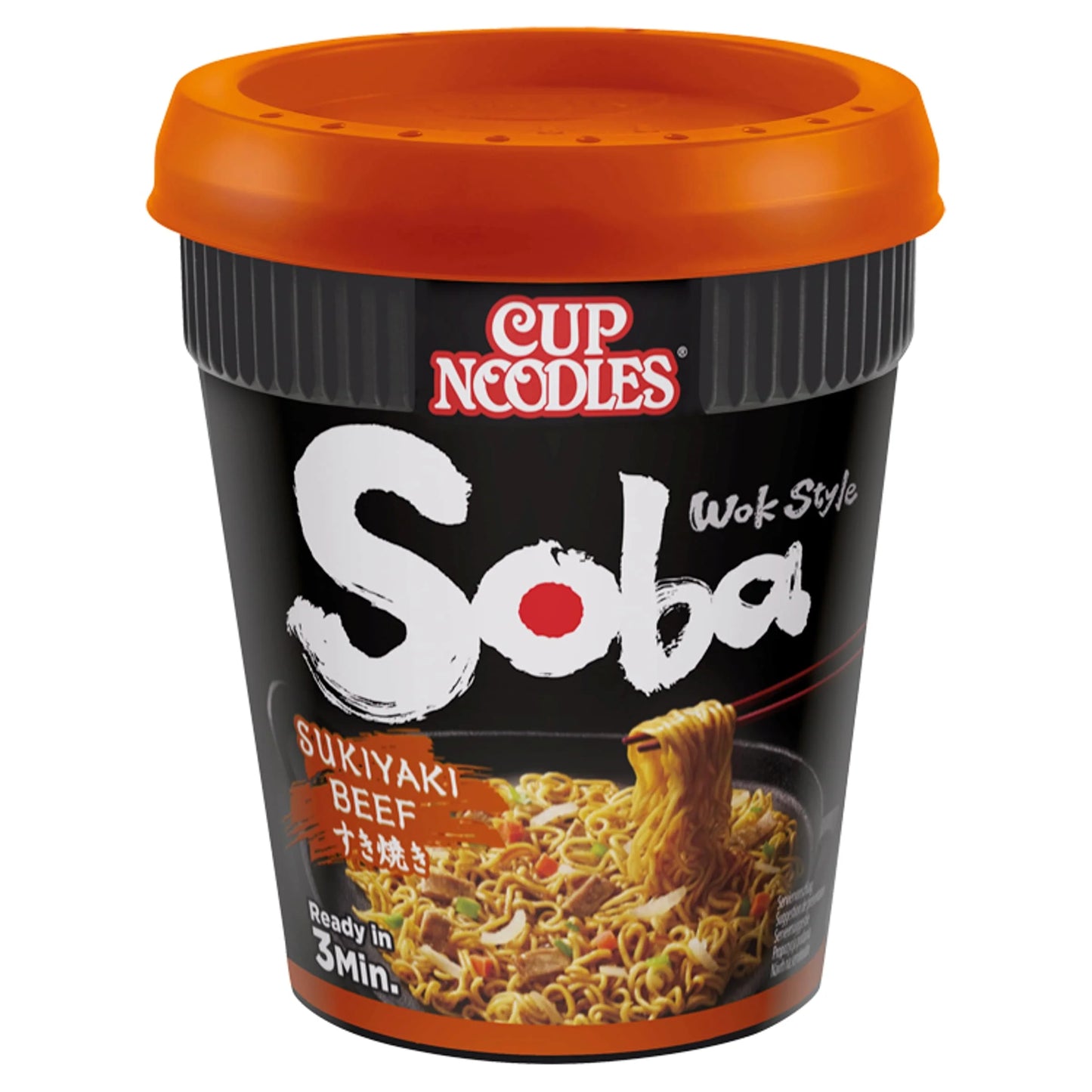 Soba Cup Sukiyaki Beef 89g by NISSIN