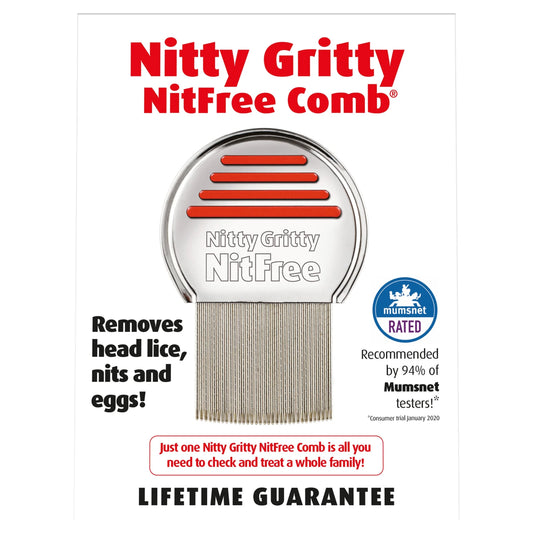 Nitfree Comb - Head Lice And Nit by NITTY GRITTY