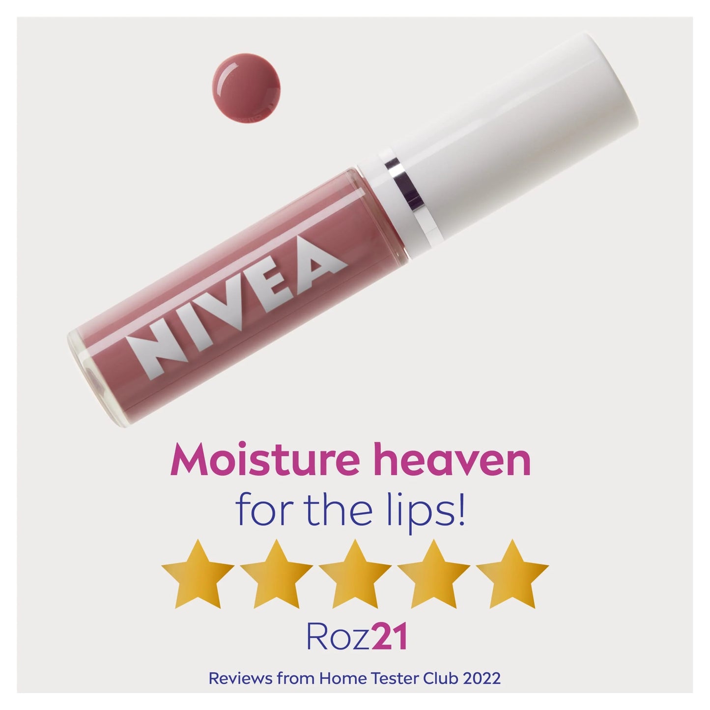Caring Lip Oil Rose 5.5ml by NIVEA