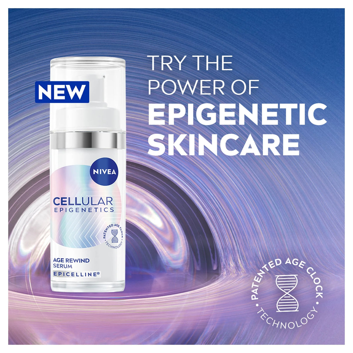 Cellular Epigenetics Epicelline Age Rewind Face Serum 30ml by NIVEA