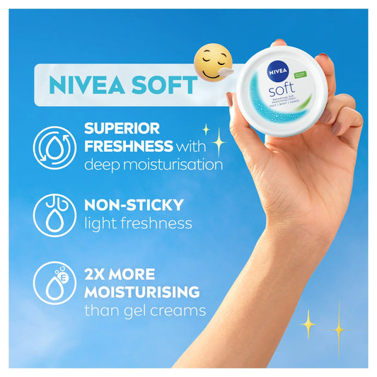 Intensive Soft Moisturising Cream 200ml by NIVEA