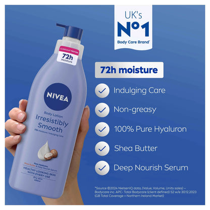 Irresistibly Smooth Body Lotion Dry by NIVEA