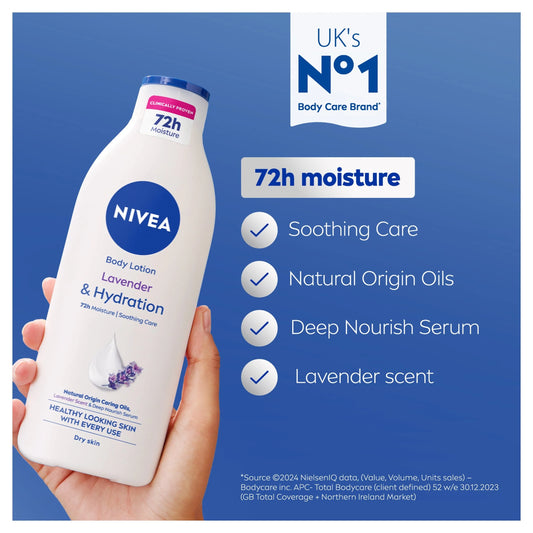 Lavender & Hydration Body Lotion Dry by NIVEA
