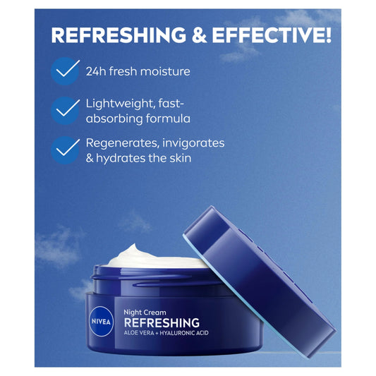 Moisturising Night Cream Normal Skin 50ml by NIVEA