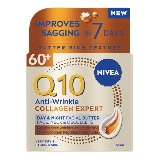 Q10 Anti-wrinkle 60+ Collagen Facial Butter 50ml by NIVEA