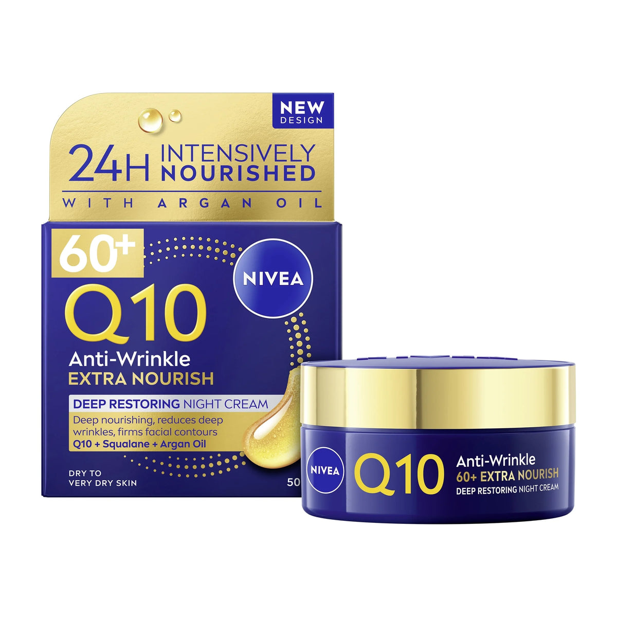Q10 Anti-wrinkle Night Cream by NIVEA