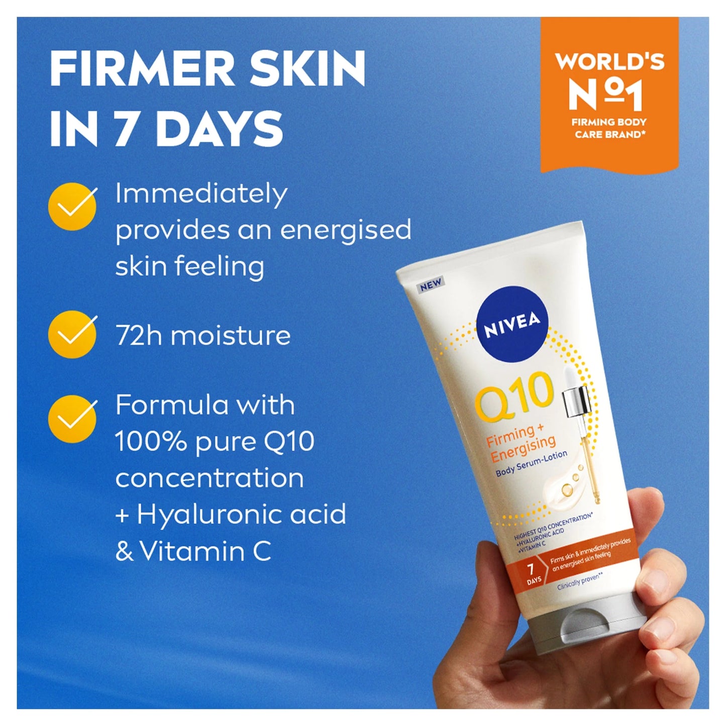 Q10 Firming + Energising Body Serum by NIVEA