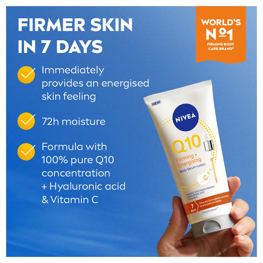 Q10 Firming + Energising Body Serum by NIVEA