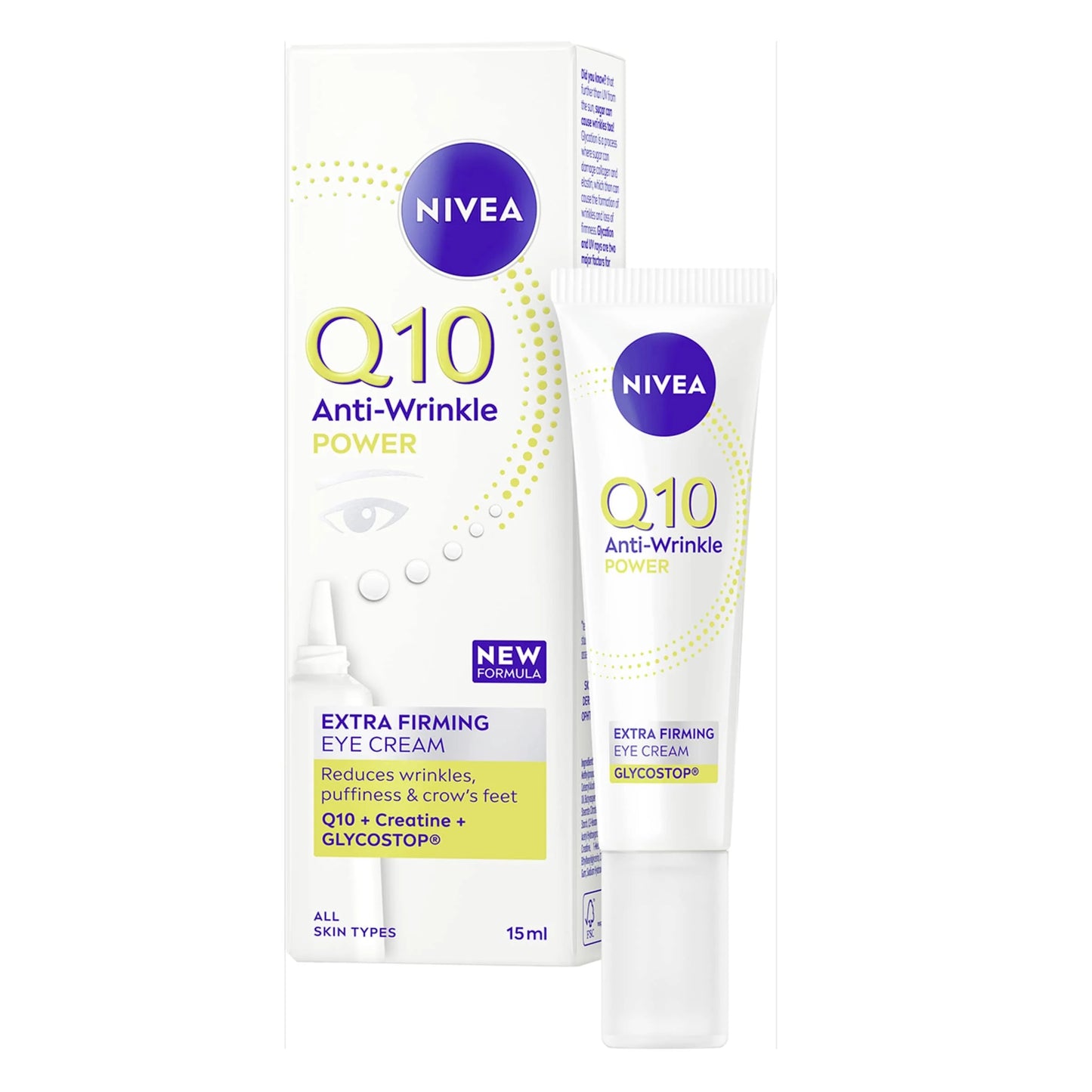 Q10 Power Anti-wrinkle Eye Cream 15ml by NIVEA