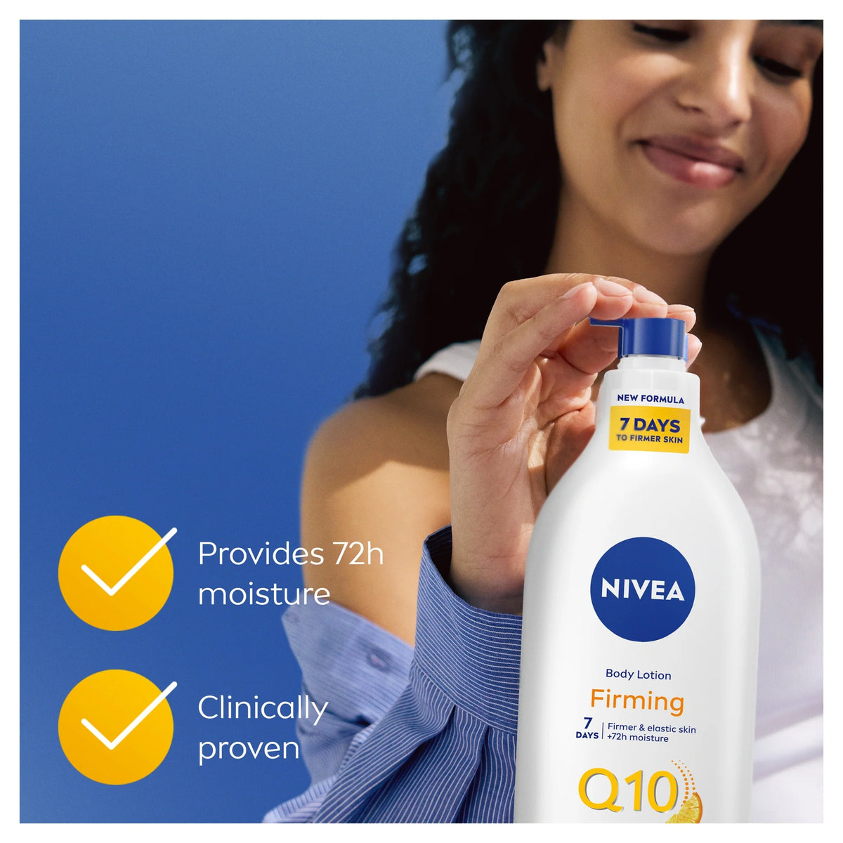 Q10 & Vitamin C Firming Body Lotion Normal Skin 625ml by NIVEA