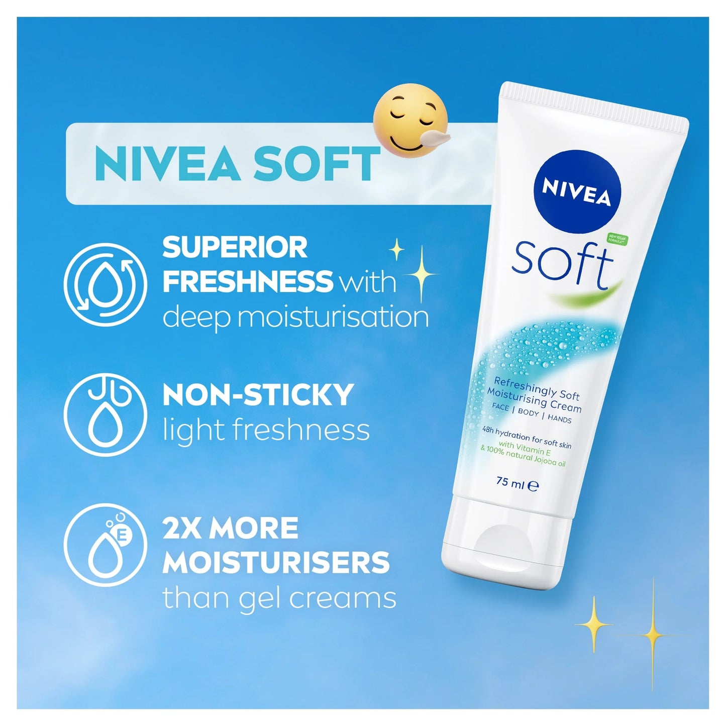 Soft Moisturiser 75ml by NIVEA