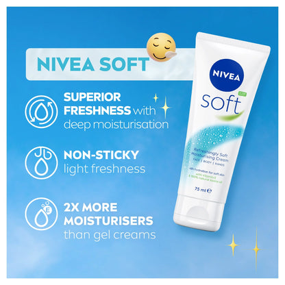 Soft Moisturiser 75ml by NIVEA