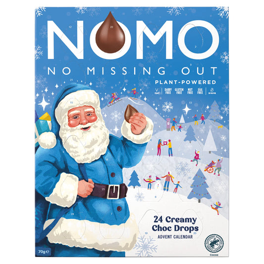 Creamy Choc Advent 70g by NOMO at The British Vault