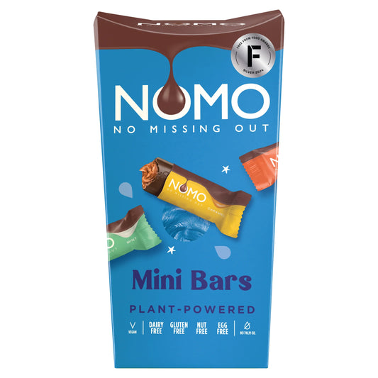 Mini Bars 140g by NOMO at The British Vault