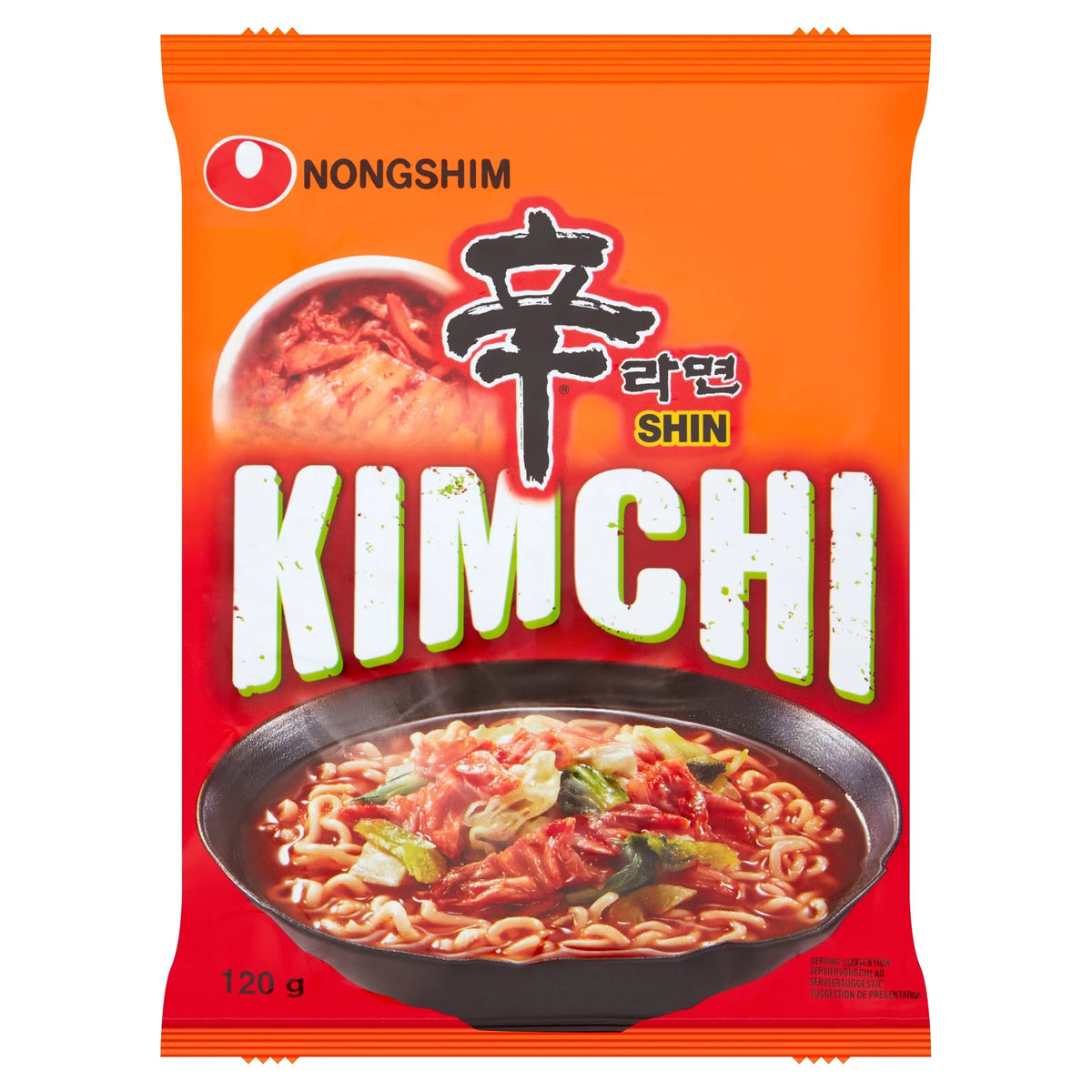 Nongshim Kimchi Noodle Soup 120g by NONG SHIM