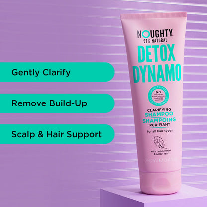Detox Dynamo Clarifying Shampoo 250ml by Noughty