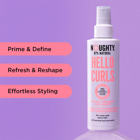 Hello Curls Curl Primer 200ml by Noughty