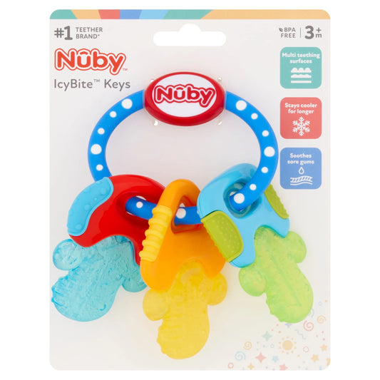 Icybite Keys Teether by Nuby