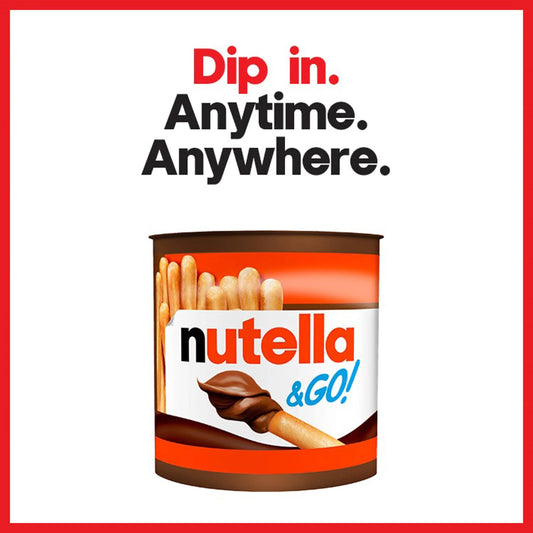 & Go! Hazelnut Chocolate Spread And by NUTELLA