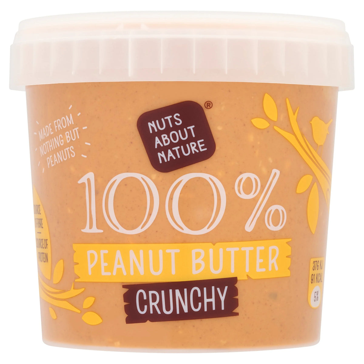 Nuts About Nature 100% Peanut Butter Crunchy by NUTS ABT NATURE